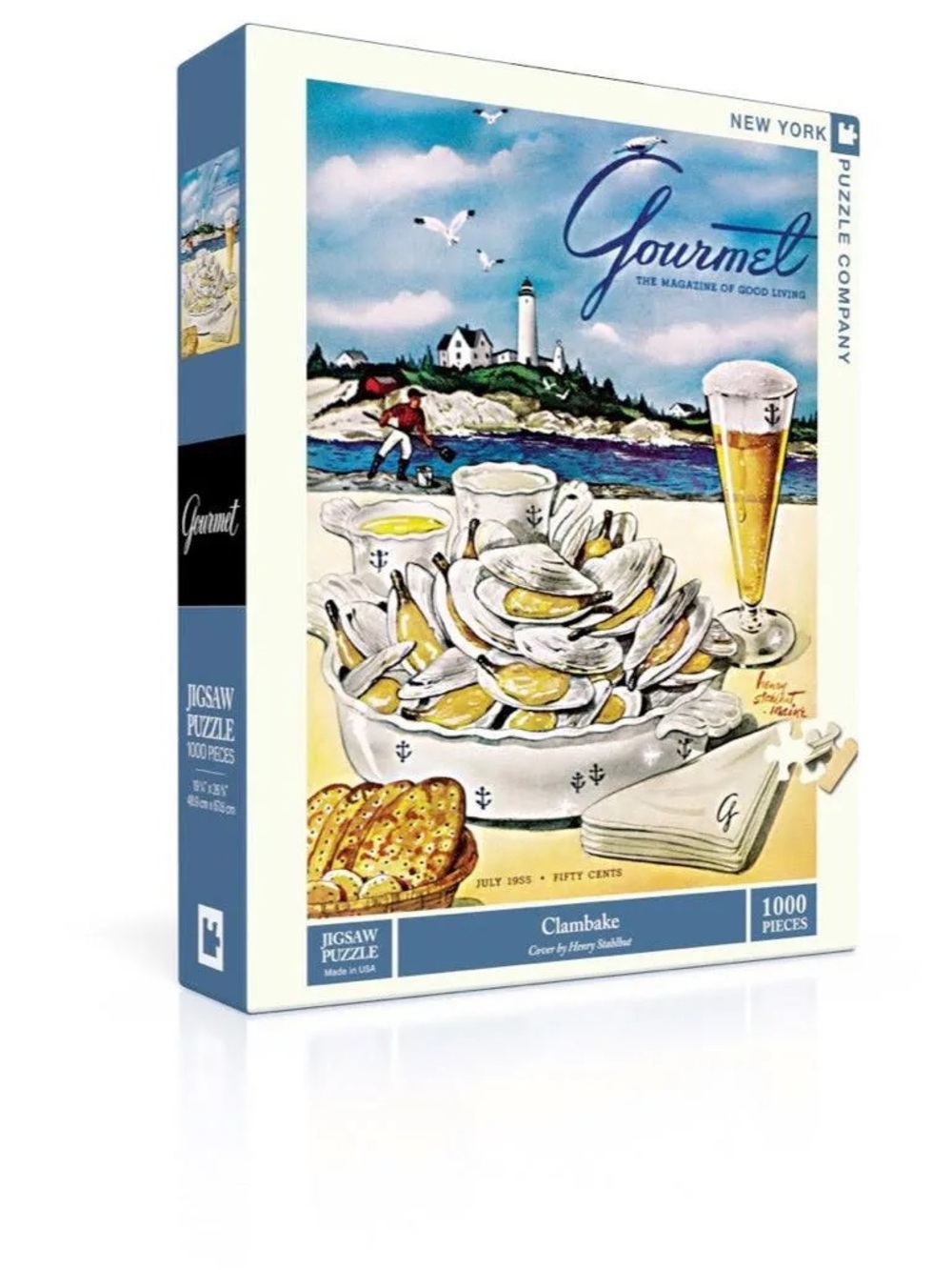 New York Puzzle Company Gourmet Clambake 1000 piece puzzle